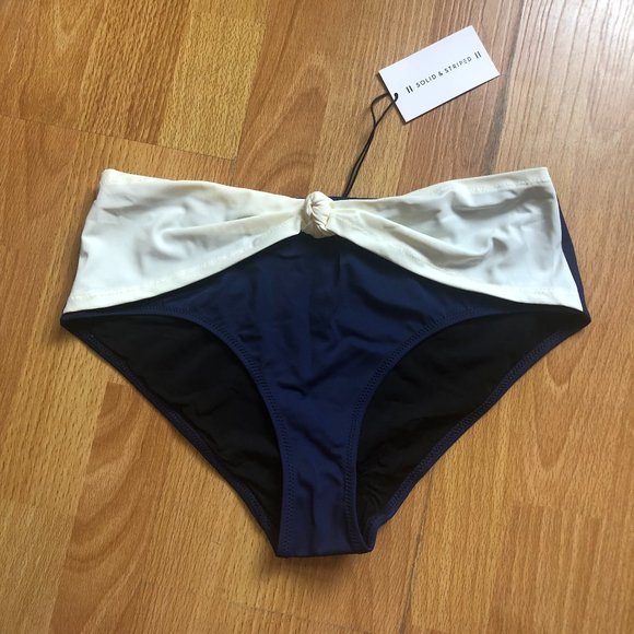 NWT Solid & Striped Whitney Bikini bottom - Picture 6 of 6